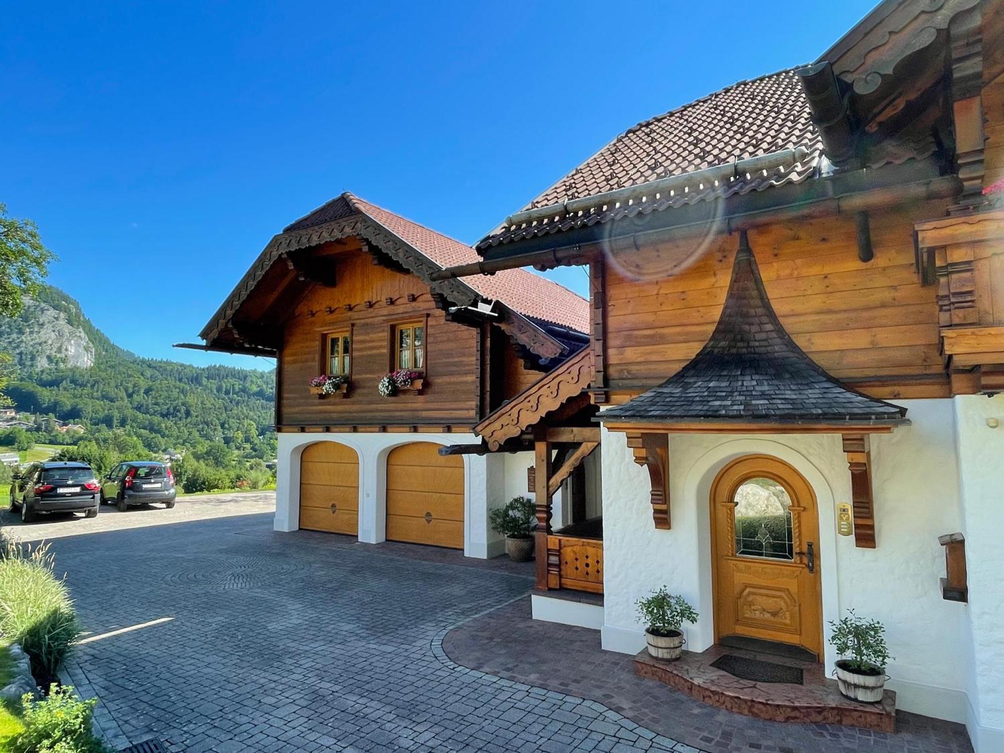 Ferienwohnung Schossleitner - Der Wohlfuehl-Ansitz Am Wolfgangsee Mit Weitblick Sankt Gilgen Exterior foto
